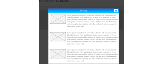 Modal Box Content