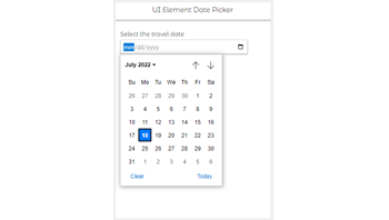 Curdweb Date Picker