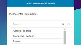 Curdweb Auto Complete With Search