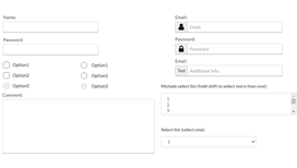 Curdweb Form Inputs